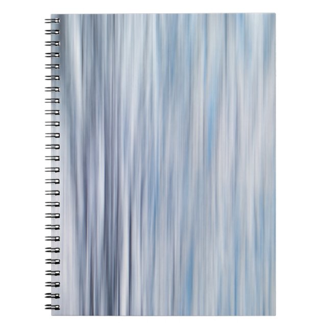 Blured strips pattern notebook (Front)