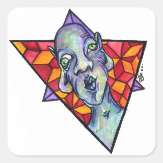 blurp square sticker