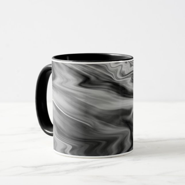 Blurred background fashionable   mug (Front Left)