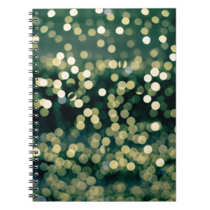 Blurred background. The festival holiday. abstract Notebook