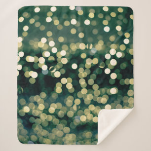 Blurred background. The festival holiday. abstract Sherpa Blanket