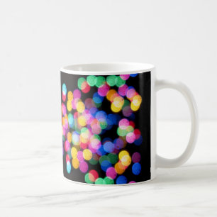 Blurred Christmas Lights Coffee Mug