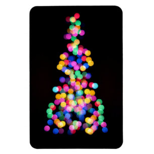Blurred Christmas Lights Magnet