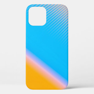 blurred image with gradient colours design in abst iPhone 12 case