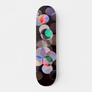 Blurred Lights Skateboard
