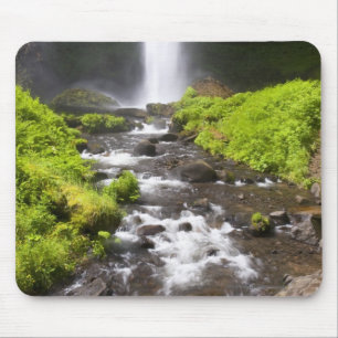 Blurred Waterfall and River Mouse Mat