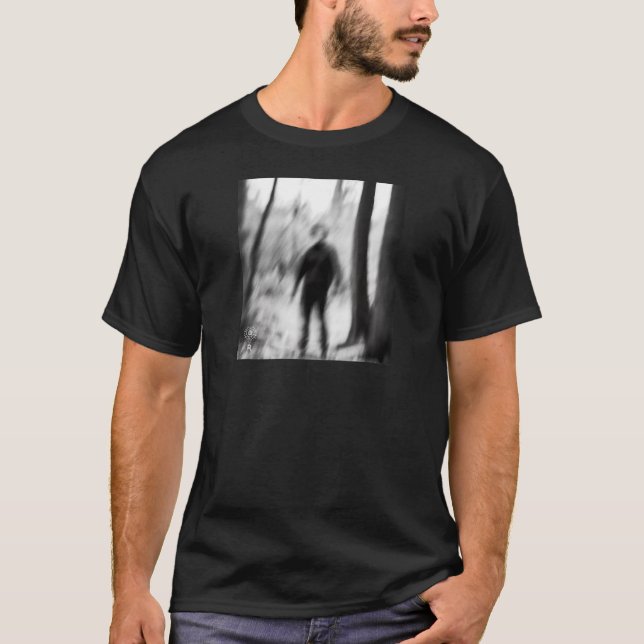 Blurry Black Scary Figure T-Shirt (Front)