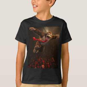 Blurry Donkey Kong Punk Mosh Kids Tee