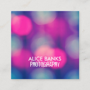Blurry Lights Business Cards