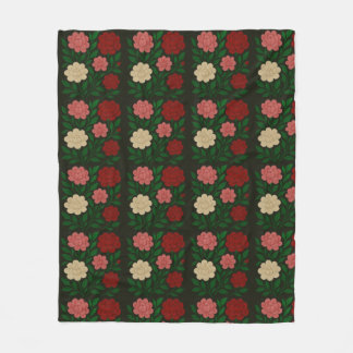 Blush and hot pink blanket 