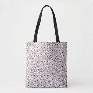 Blush And White Flowers Tote Bag