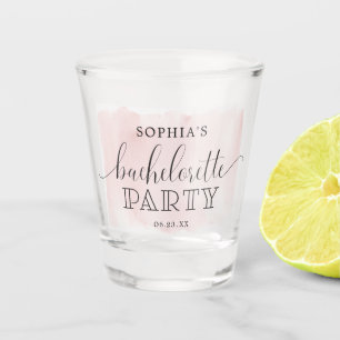 Blush Bachelorette Party Shot Glass