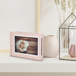 Blush Basketweave Photo Block