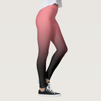 Blush Black Ombre Leggings