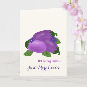 Blush & Bloom Eggplant Collection – Birthday Card