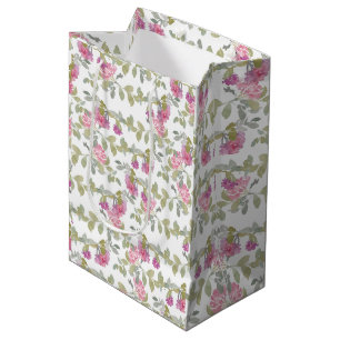 Blush Bloom Elegance Medium Gift Bag