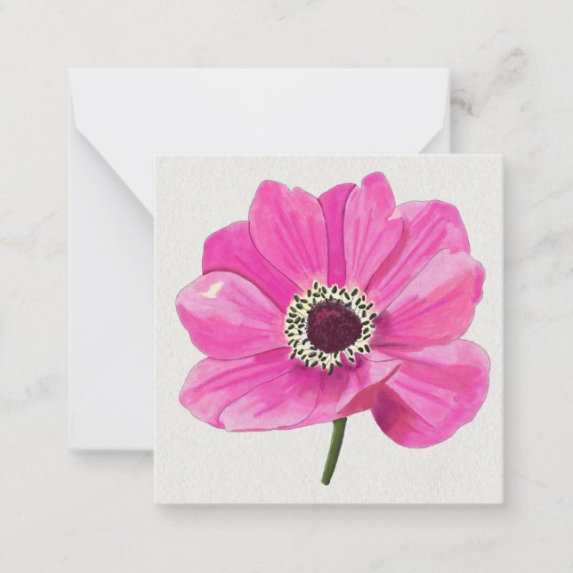 Blush Bloom Notecard  (Front)