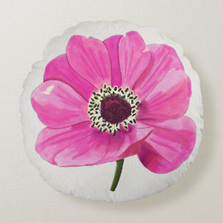 Blush Bloom Throw Pillow