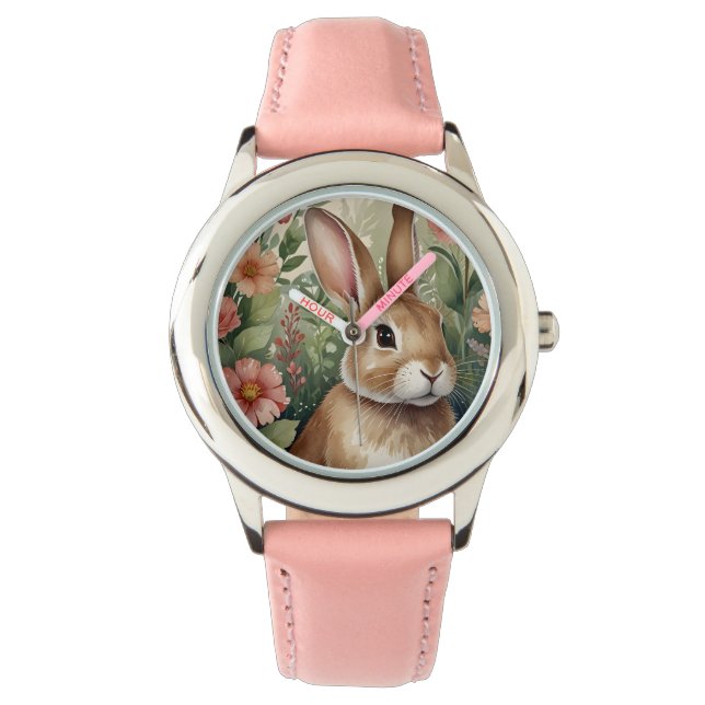 Blush Blooms and Bunny Watch   (Front)