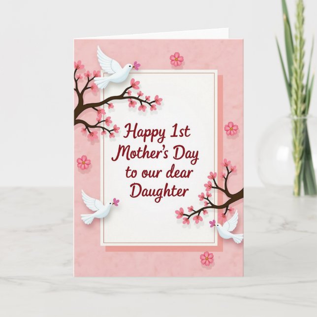 Blush Blossom Pattern Card (Front)