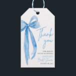 Blush Blue Bow She's Tying the Knot Bridal Shower Gift Tags<br><div class="desc">Add a charming touch to your bridal shower gifts with our Blush Blue Bow She's Tying the Knot Bridal Shower Gift Tags. Featuring a delicate blush blue bow design and elegant typography, these tags are perfect for celebrating the bride-to-be. Attach them to your favours or gifts to create a cohesive...</div>
