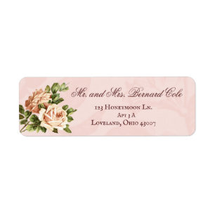 Blush Botanical Vintage Rose