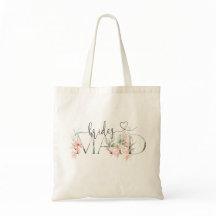 Blush Bridesmaid Proposal Tote Bag  