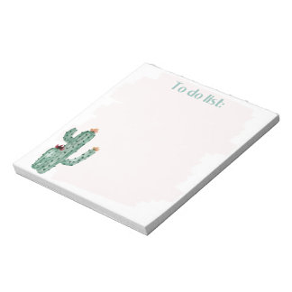 blush & cactus notepads