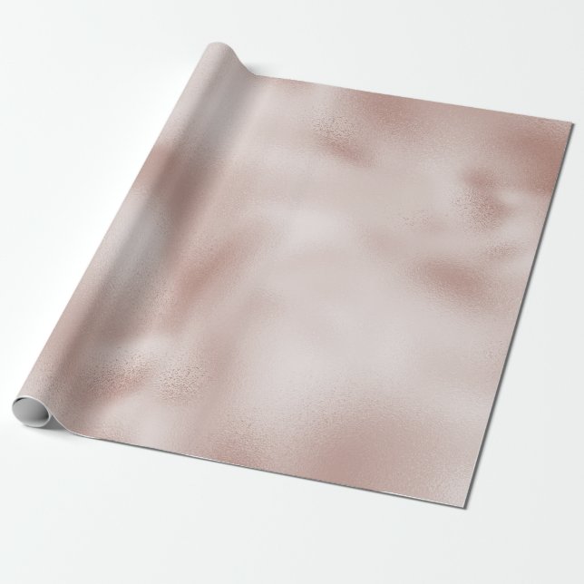 Blush Champagne Pink   Wrapping Paper (Unrolled)