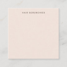 Blush-coloured Display Card