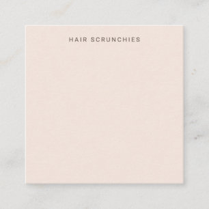 Blush-coloured Display Card