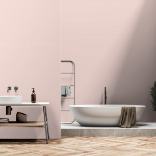Blush Dusty Pink Solid Colour Wallpaper