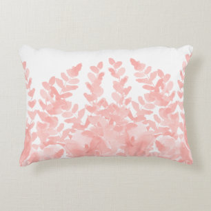 Blush Fern Design for Natural Home Decorative Cushion