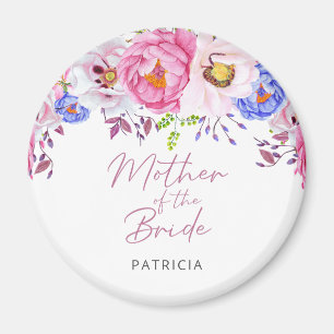 Blush Floral Mother of the Bride Magnet