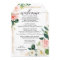 Blush Floral Wedding Itinerary - Wedding Welcome