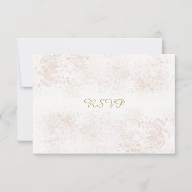 Blush Flush RSVP Card (Front)