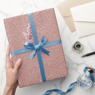 Blush Geometric Pattern Party Wrapping Paper