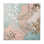 Blush & Gold I Tile<br><div class="desc">Blush & Gold I by June Erica Vess</div>