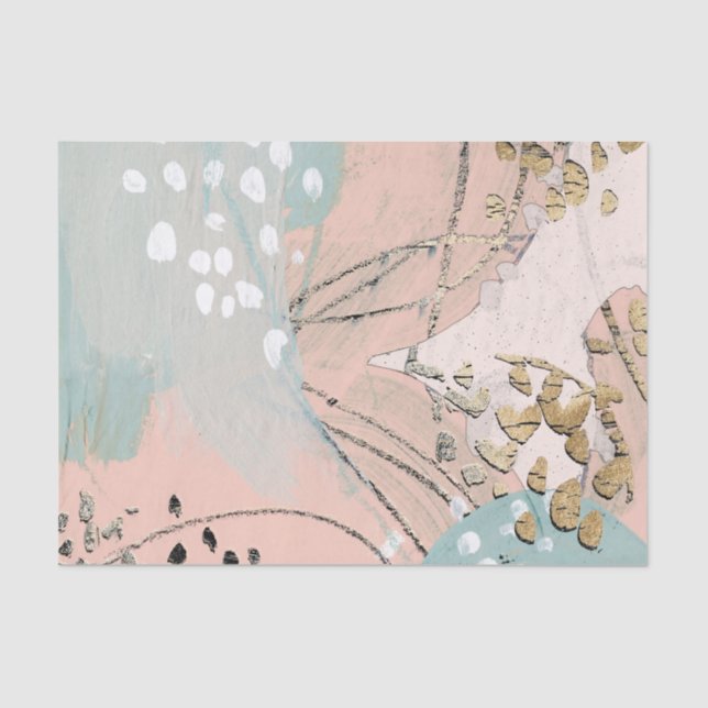 Blush & Gold I Tissue Paper (Front)