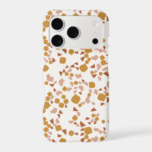 Blush Gold terrazzo Minimal modern Case-Mate iPho