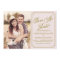 Blush & Gold Whimsical Save the Date Announcement
