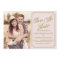 Blush & Gold Whimsical Save the Date Announcement