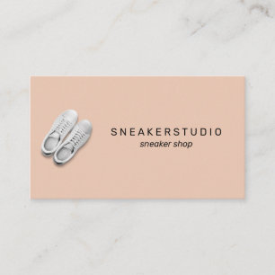 Blush Gym Walking Trekking Sport Sneaker Shoes Business Card