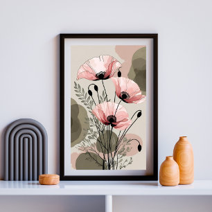 Blush & Ink Poster