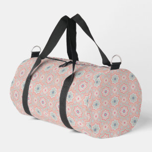 Blush Majesty – Andalusian Moroccan Elegance Duffle Bag