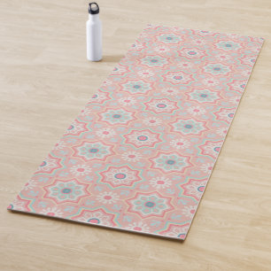 Blush Majesty – Andalusian Moroccan Elegance Yoga Mat