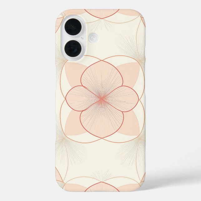 Blush Mandala Bloom Case-Mate iPhone Case (Back)