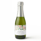 Blush Mini Sparkling Wine Bottle Labels