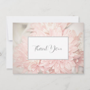 Blush Mums Thank You Card