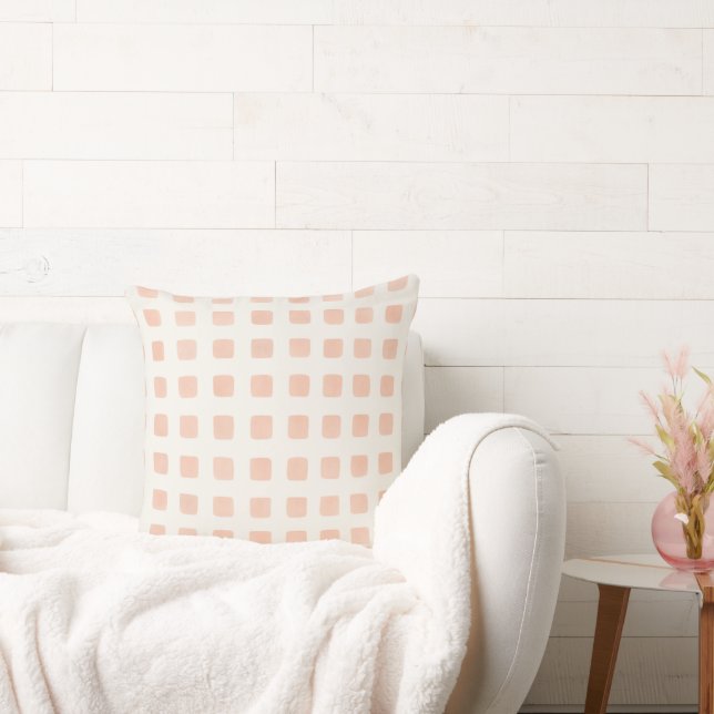 Blush Nordic Dots Cushion (Couch)